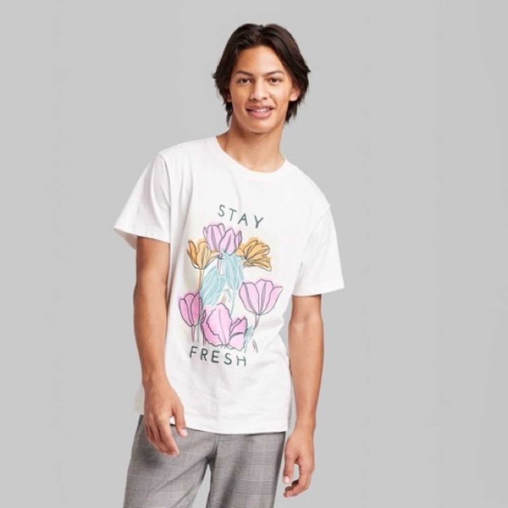 Original Use Graphic T-Shirt / Stay Fresh / Size: Medium / streetwear / summer